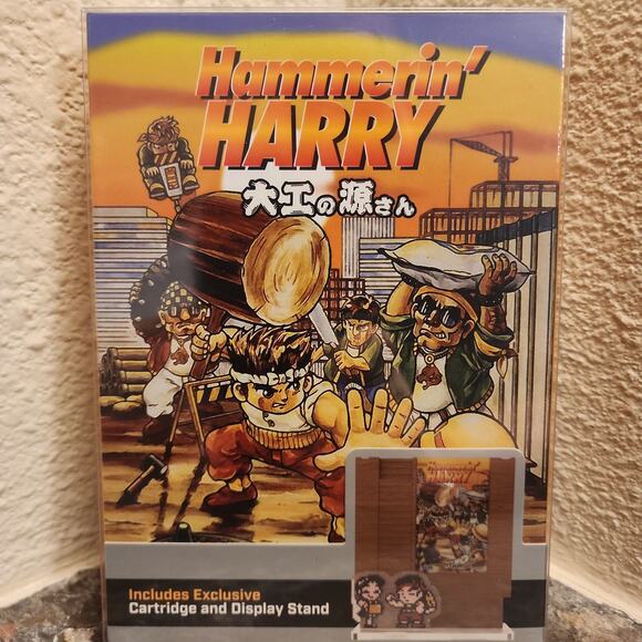 Game - Hammerin' Harry (NEW) - NES - Retro-bit - Picture 1 of 5